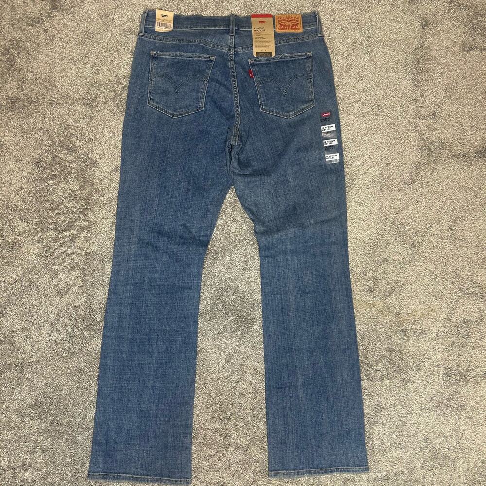 Levi’s Women's Size 12 Classic Bootcut 31/32 HyperSoft Mid Rise Jeans Denim - Picture 10 of 10